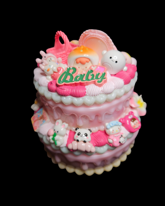 2 Layer Cake Trinket Box