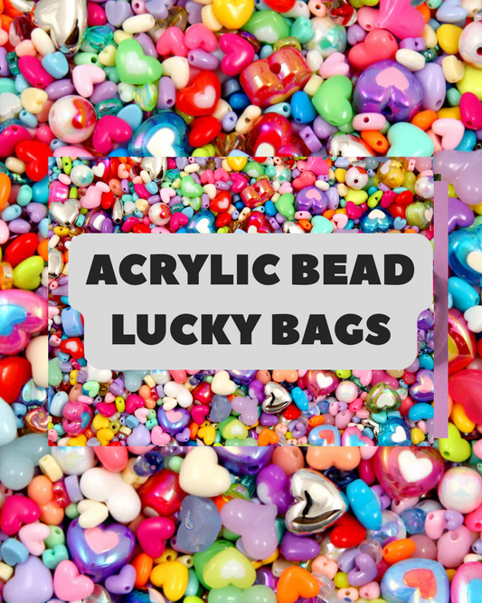 Ak-rilic Bead Lucky Bags (Open in Live)