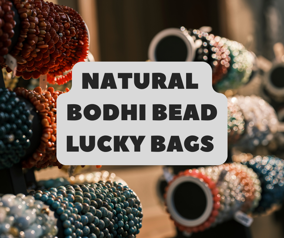 Natural Bodhi Beads Lucky Bags