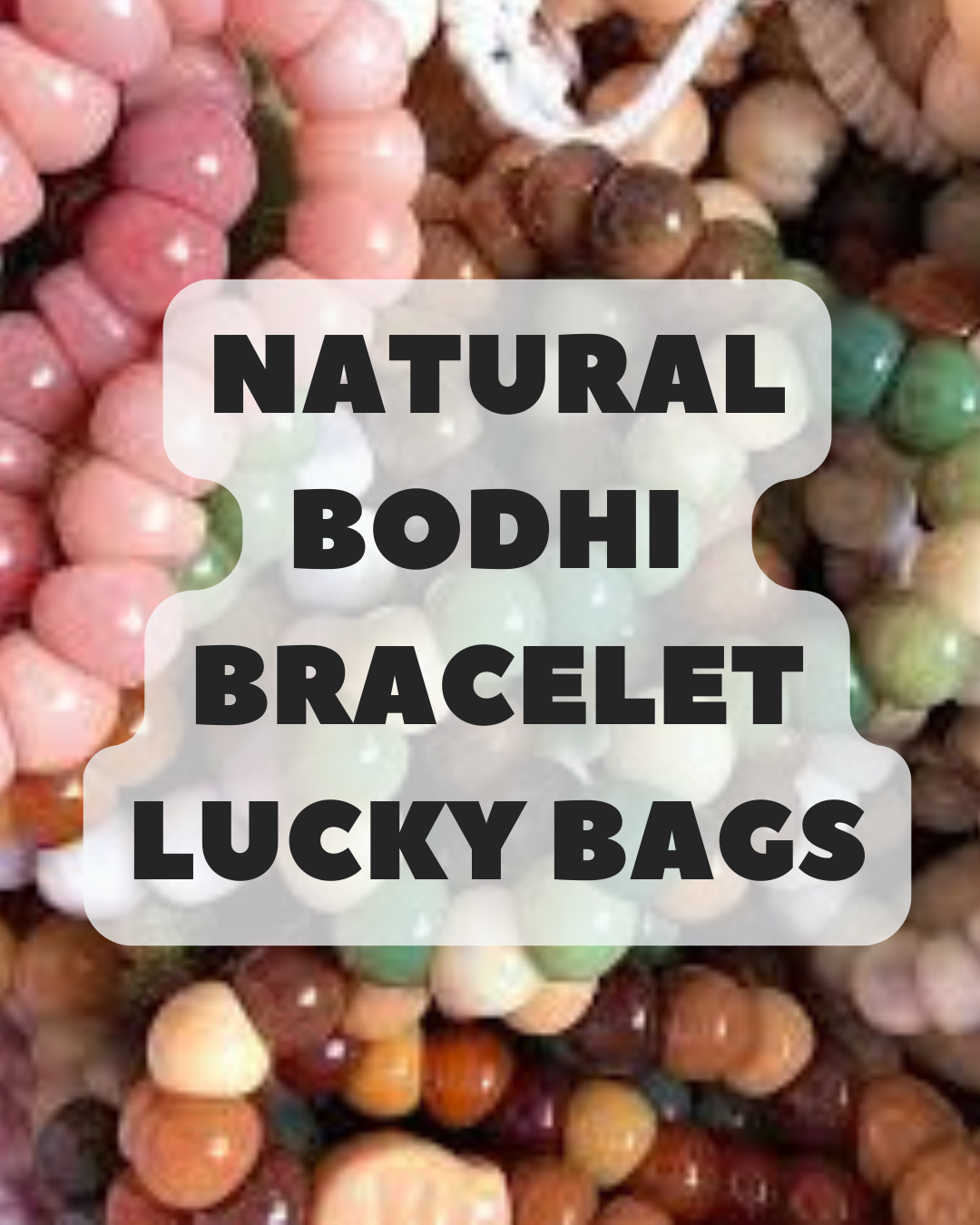 Natural Bodhi Bracelet Lucky Bags