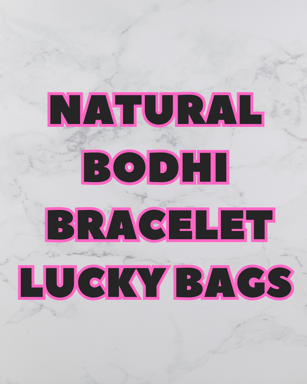 Natural Bodhi Bracelet Lucky Bags