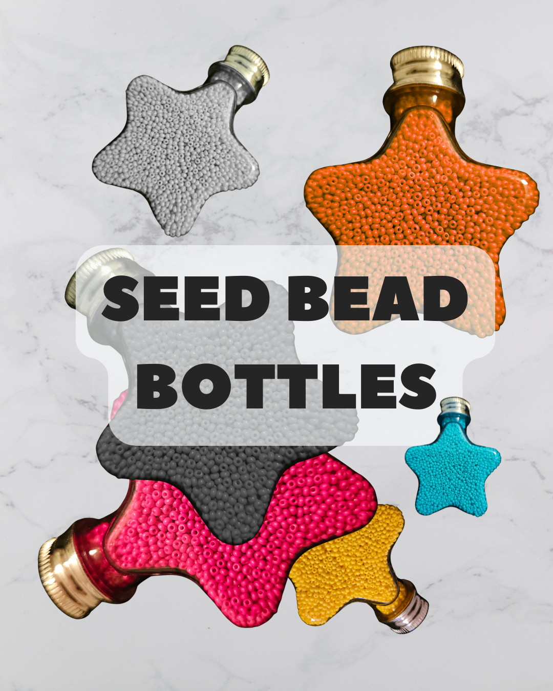 Glass Seed Bead Bottles