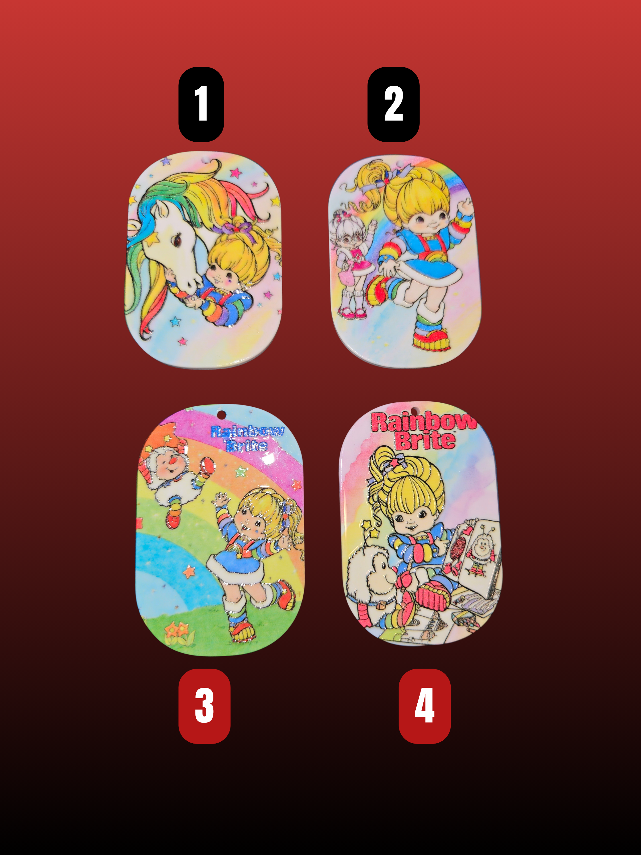 Acrylic Keychain Tags