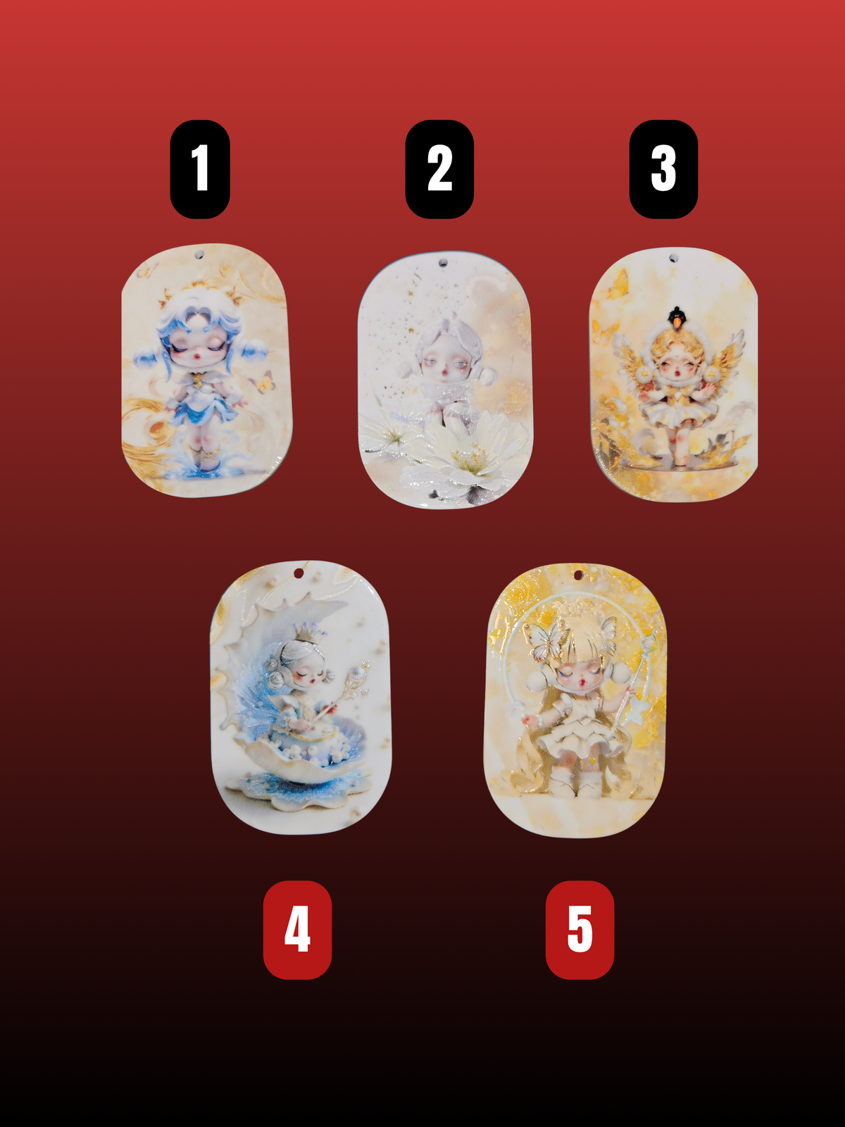 Acrylic Keychain Tags