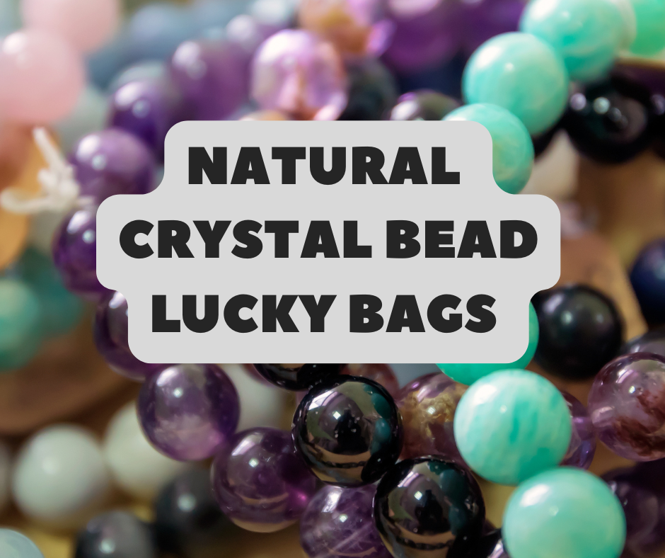 Natural Crystal Beads Lucky Bags