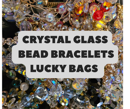 Crystal Glass Bead Bracelets Lucky Bags